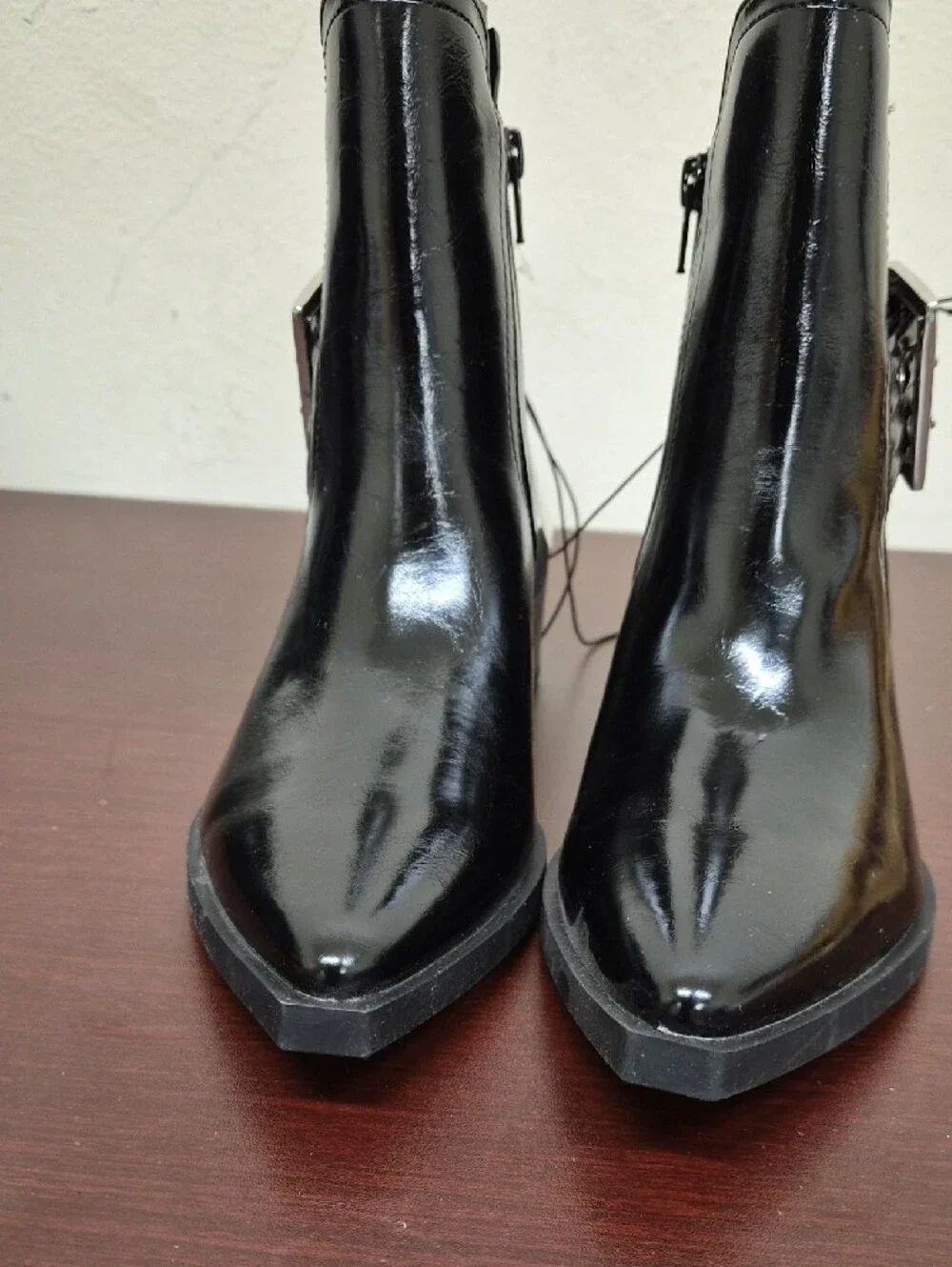 wild fable Black Ankle Boots W/ Memory Foam Size 6.5
